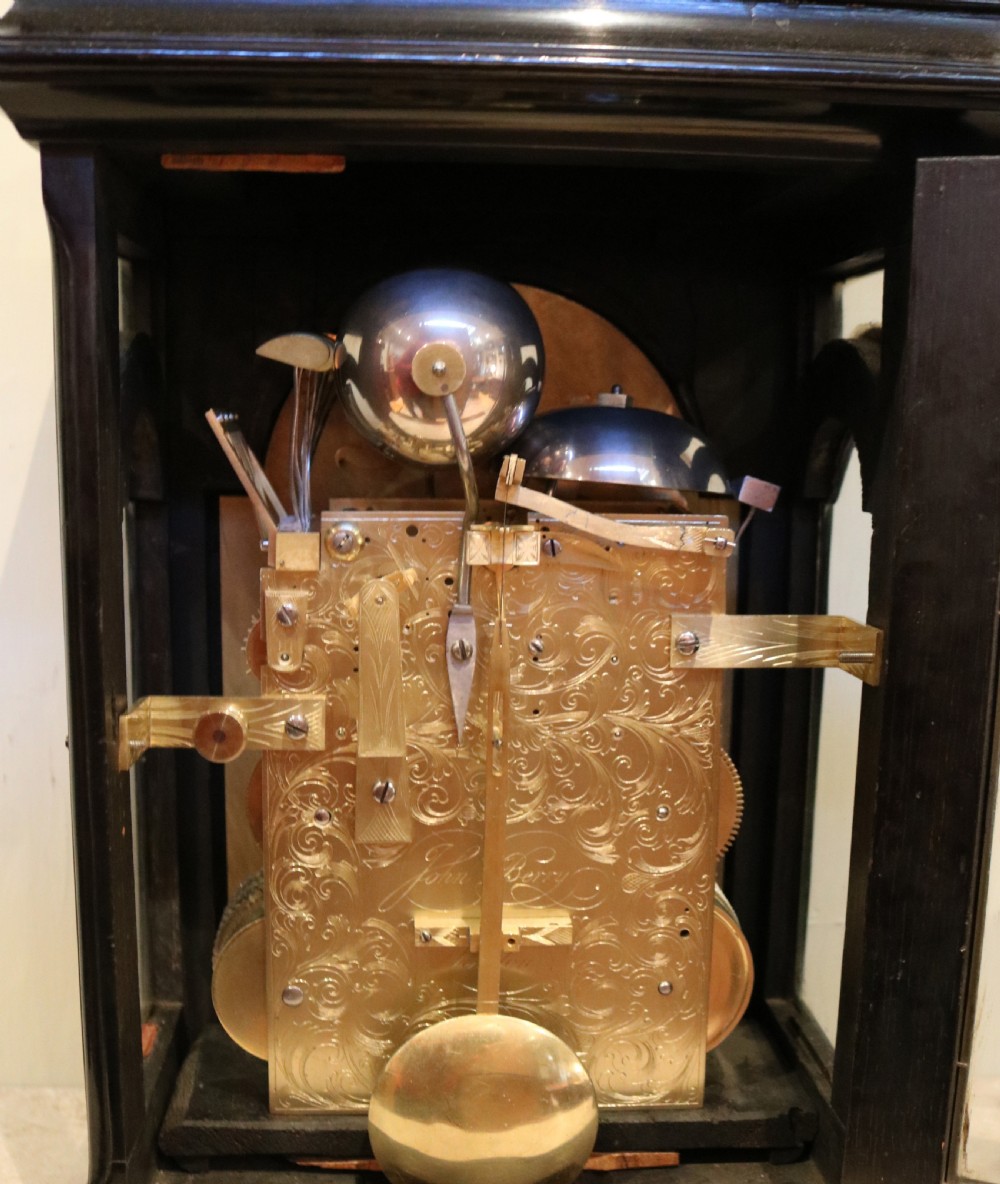 George II Eight Bell Bracket Clock View VII