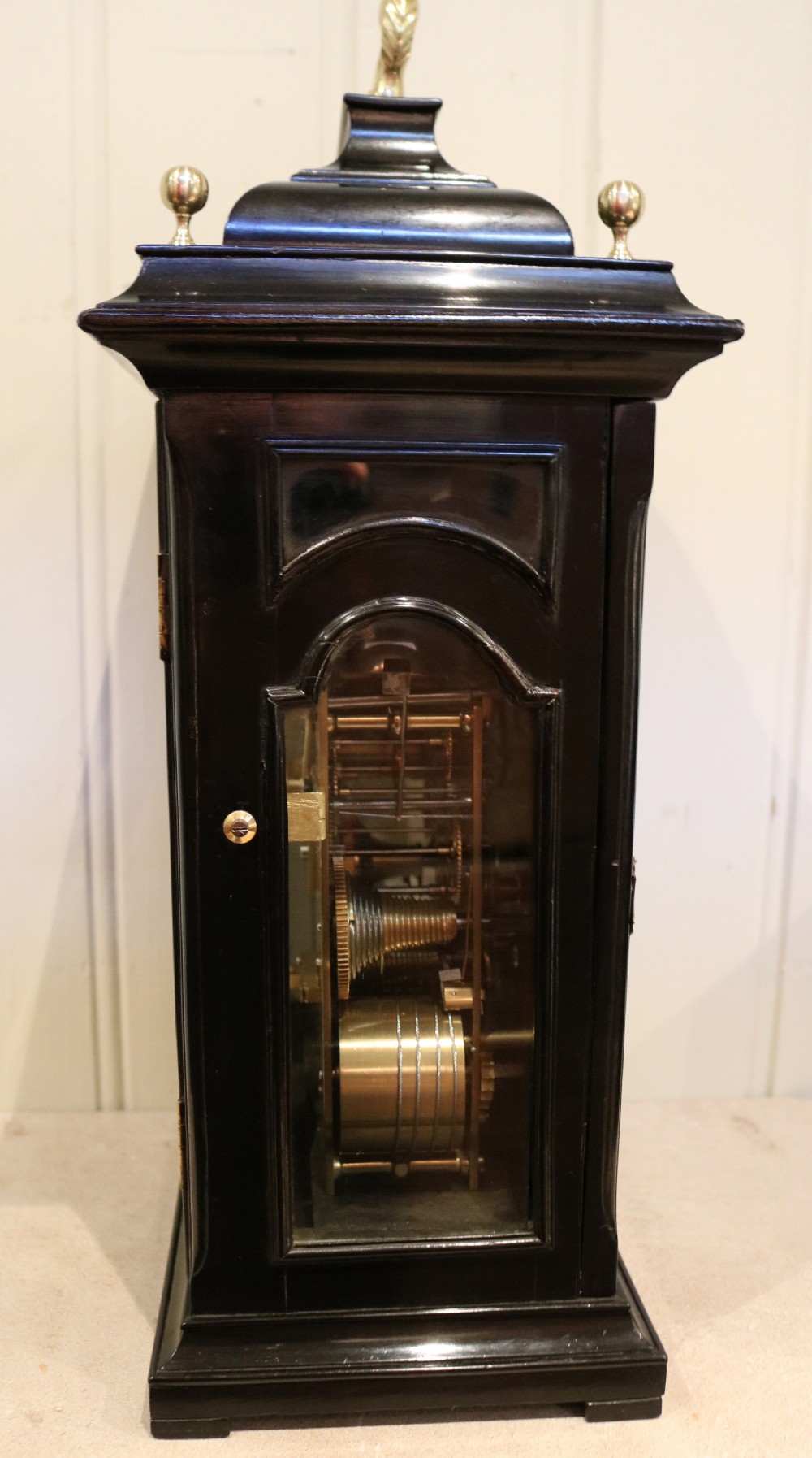 George II Eight Bell Bracket Clock View XI