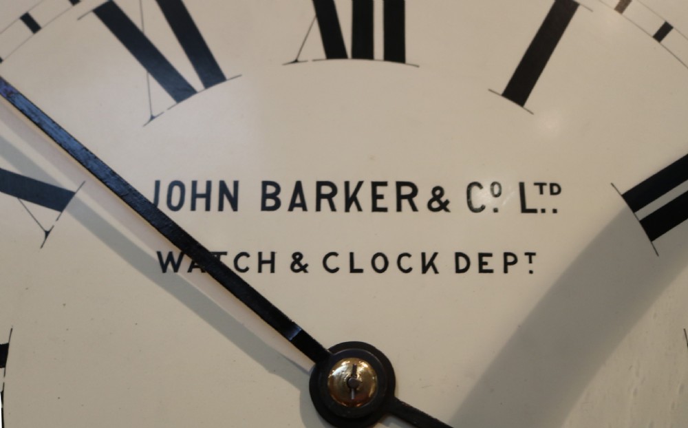 Mahogany Fusee Dial Clock View V