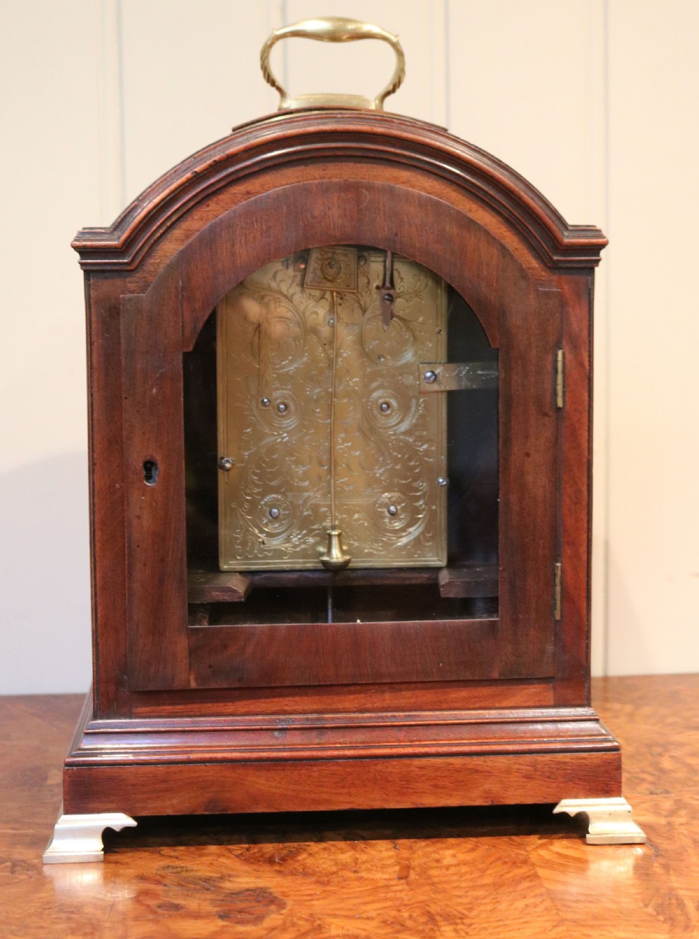 London Made Verge Pad Top Bracket Clock View VIII