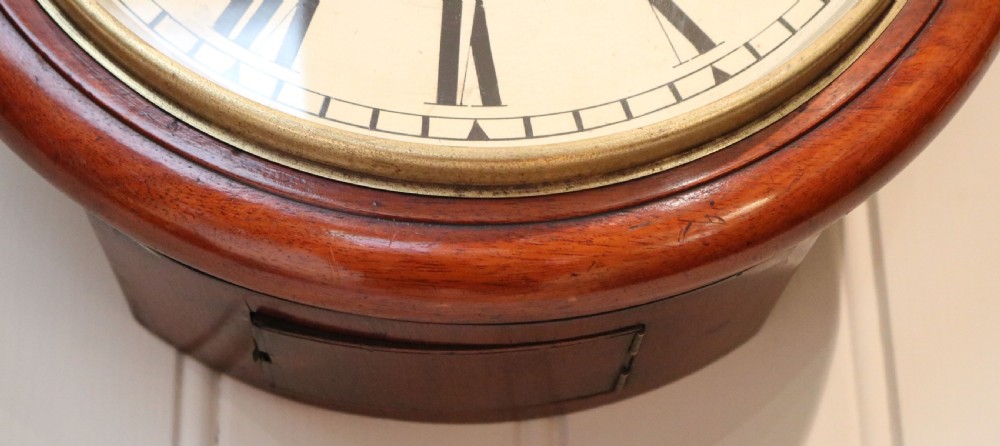 Mahogany Dial Wall Clock View III