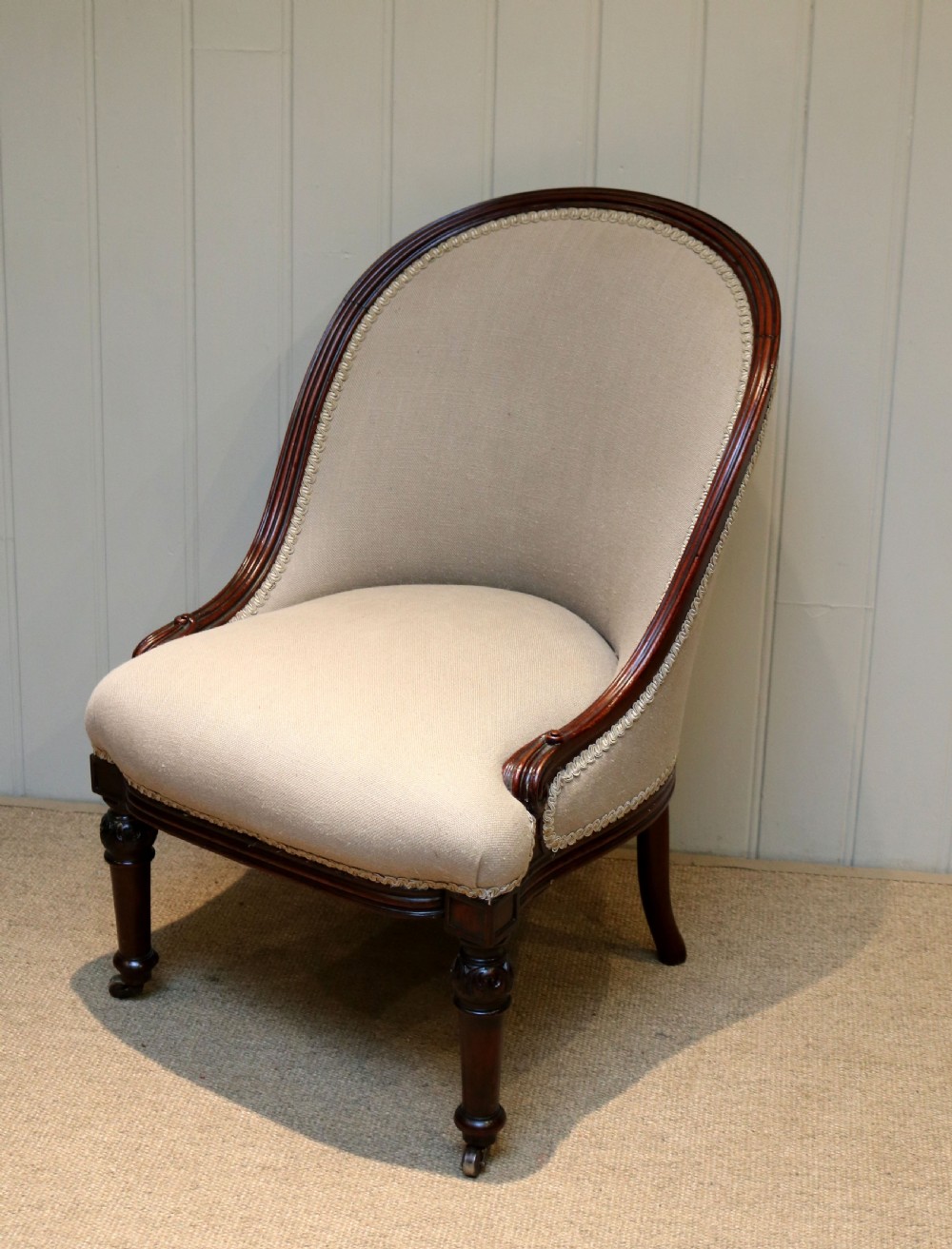 Upholstered Hoop Back Chair View II