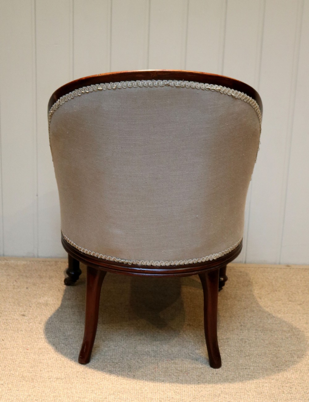 Upholstered Hoop Back Chair View VI