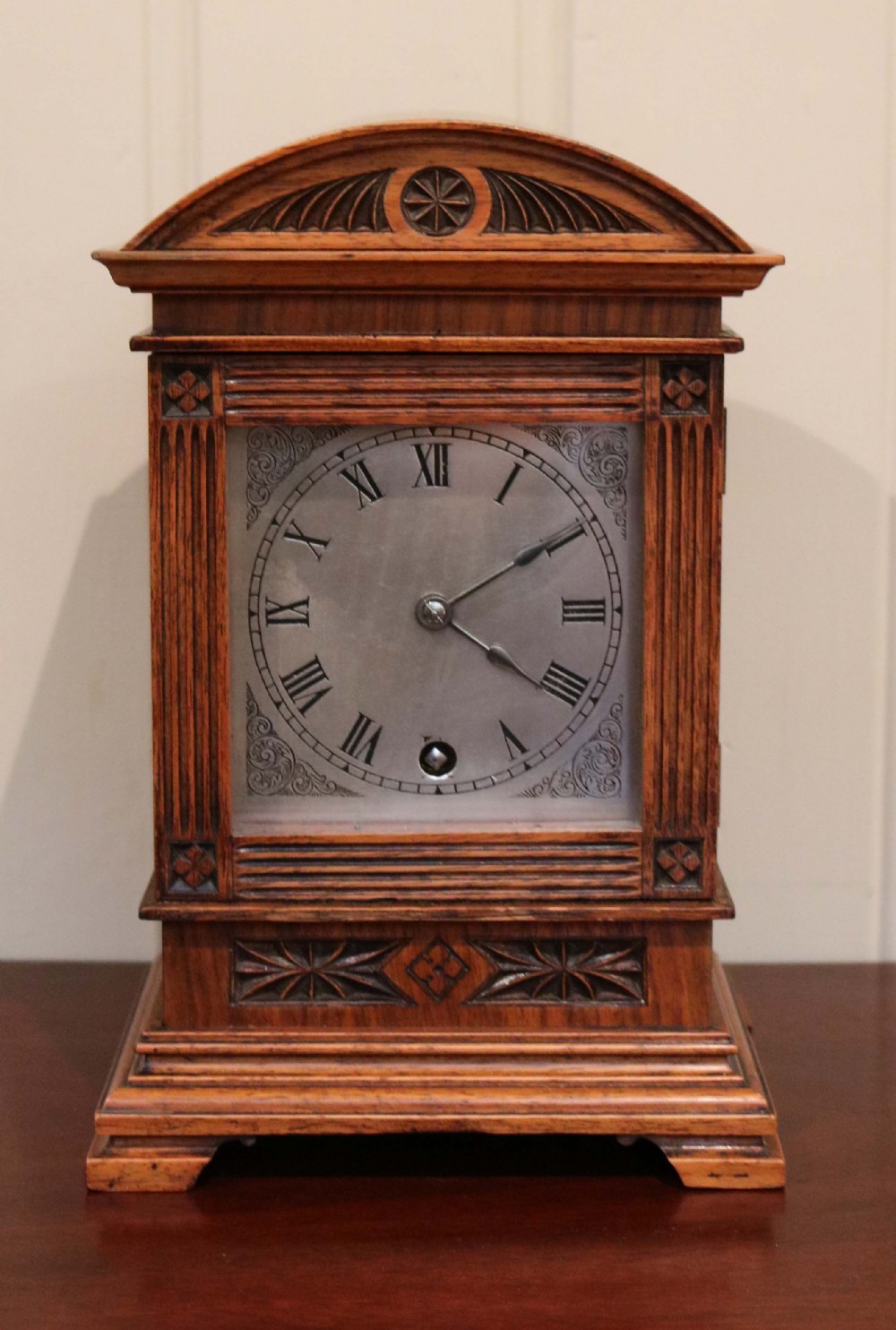 Small Walnut Bracket Clock