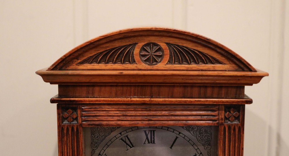 Small Walnut Bracket Clock View II