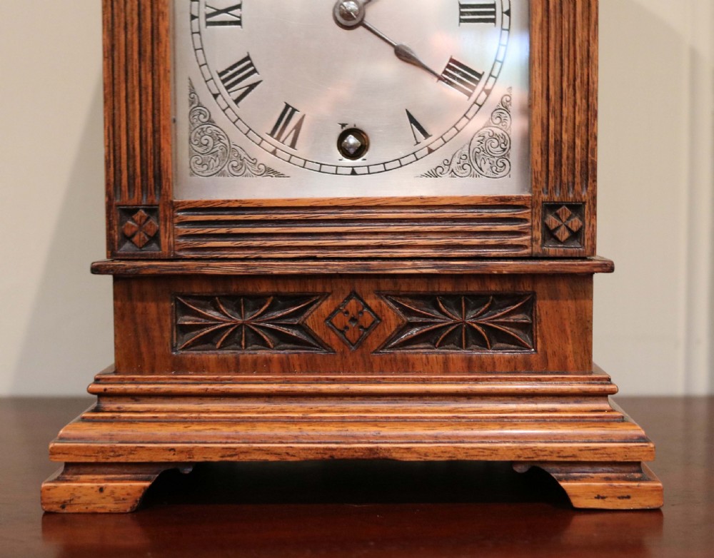 Small Walnut Bracket Clock View III