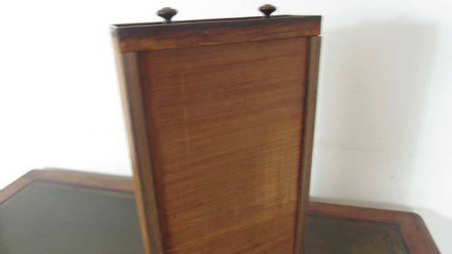 WONDERFUL MAHOGANY PEDESTAL DESK - ADDITIONAL PHOTO 7