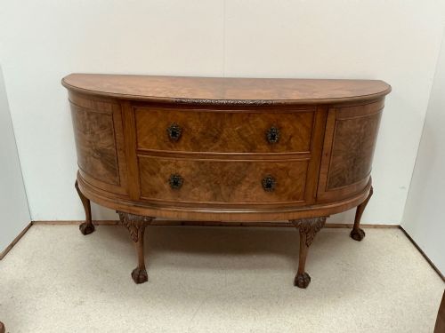 SUPERB BOWED SIDEBOARD - ADDITIONAL PHOTO 1