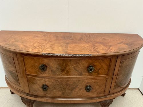 SUPERB BOWED SIDEBOARD - ADDITIONAL PHOTO 2