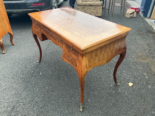 WONDERFUL PARQUETRY DESK BURO PLAT - ADDITIONAL PHOTO 8