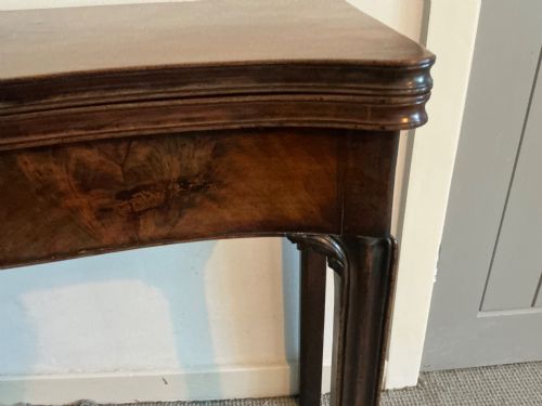 BEAUTIFUL GEORGIAN CARD TABLE - ADDITIONAL PHOTO 1