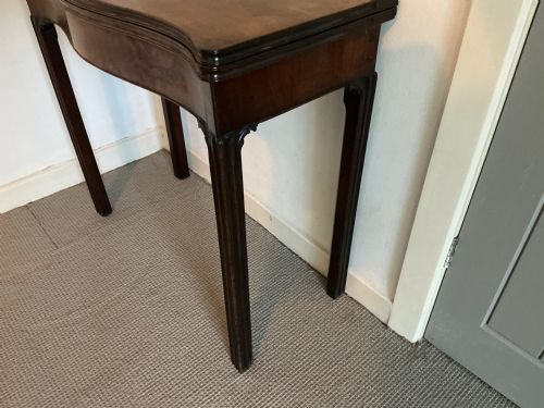 BEAUTIFUL GEORGIAN CARD TABLE - ADDITIONAL PHOTO 3