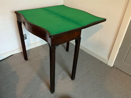 BEAUTIFUL GEORGIAN CARD TABLE - ADDITIONAL PHOTO 6