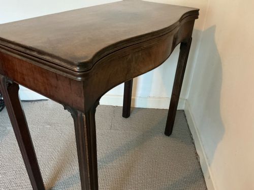 BEAUTIFUL GEORGIAN CARD TABLE - ADDITIONAL PHOTO 10