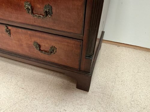 VERY NICE SMALL GEORGIAN CHEST OF DRAWERS - ADDITIONAL PHOTO 7