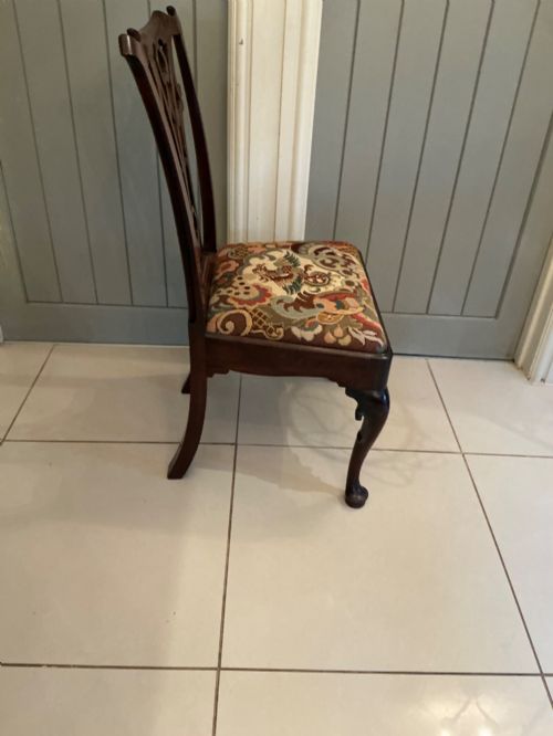 WONDERFUL GEORGIAN SIDE CHAIR - ADDITIONAL PHOTO 7