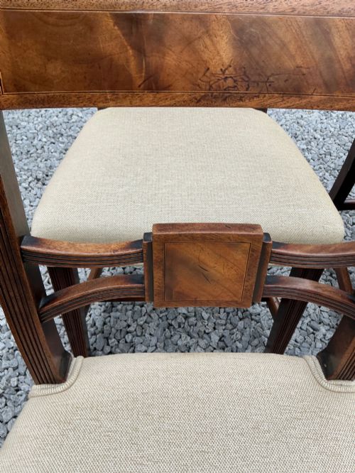A SUPERB SET OF 8 GEORGIAN CHAIRS - ADDITIONAL PHOTO 8