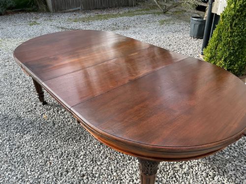 Mahogany Victorian Extending Dining Table