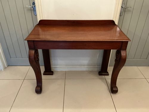 Lovely William 1V mahogany console table