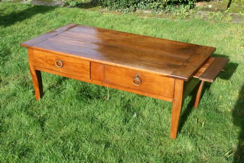 Cherry Wood Coffee Table