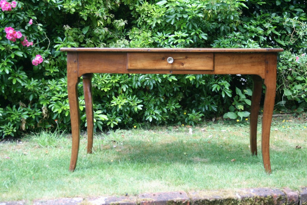 french cherry wood serving table  View II