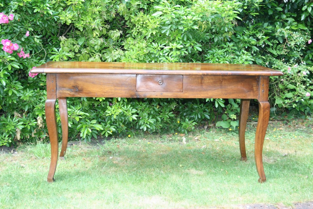 french cherry wood serving table  View II