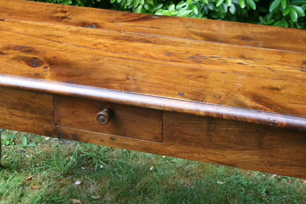 french cherry wood serving table  View IV