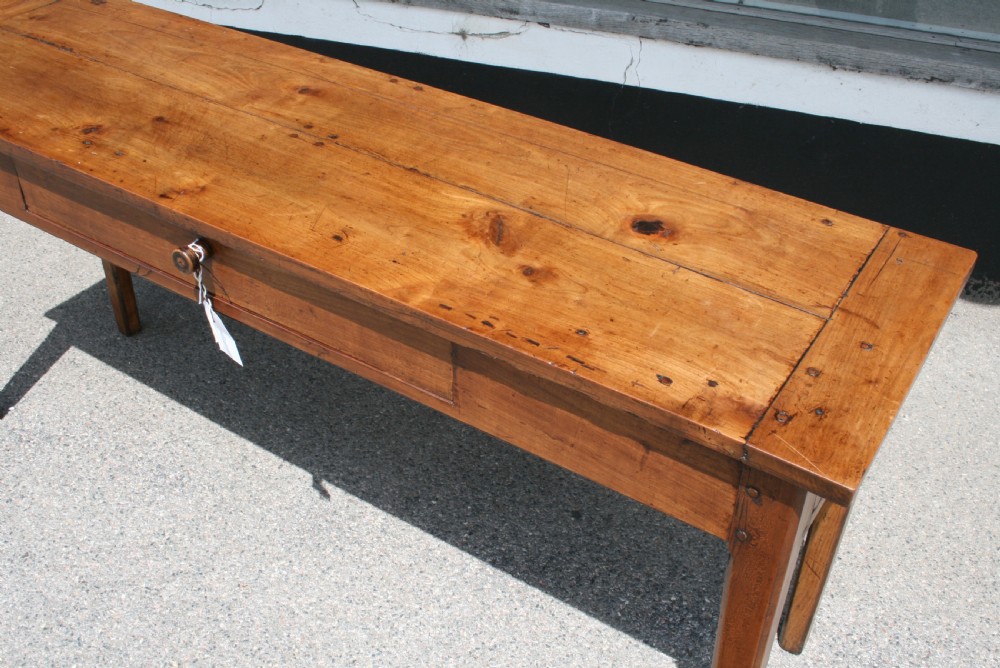 french cherry wood side table  View IV