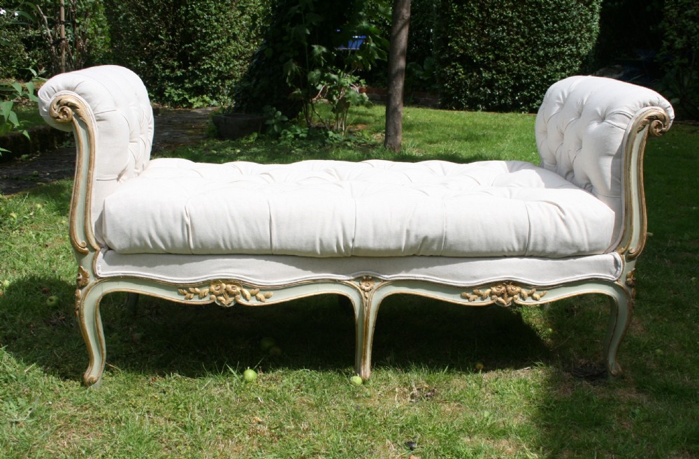 rare maison Jansen  window seat stool 