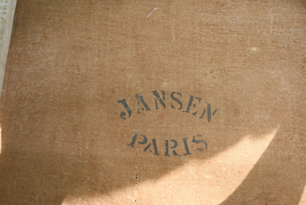 rare maison Jansen  window seat stool  View VII