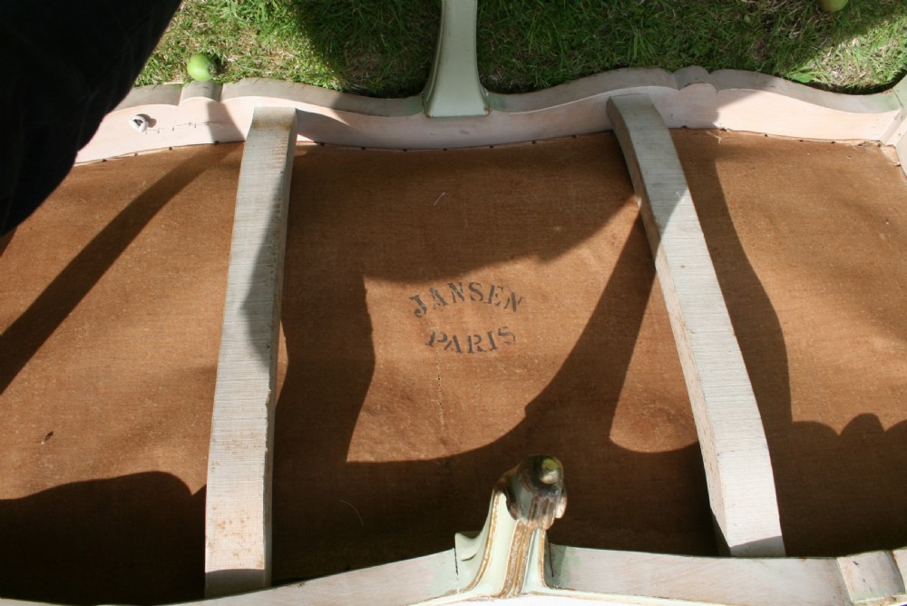 rare maison Jansen  window seat stool  View VIII