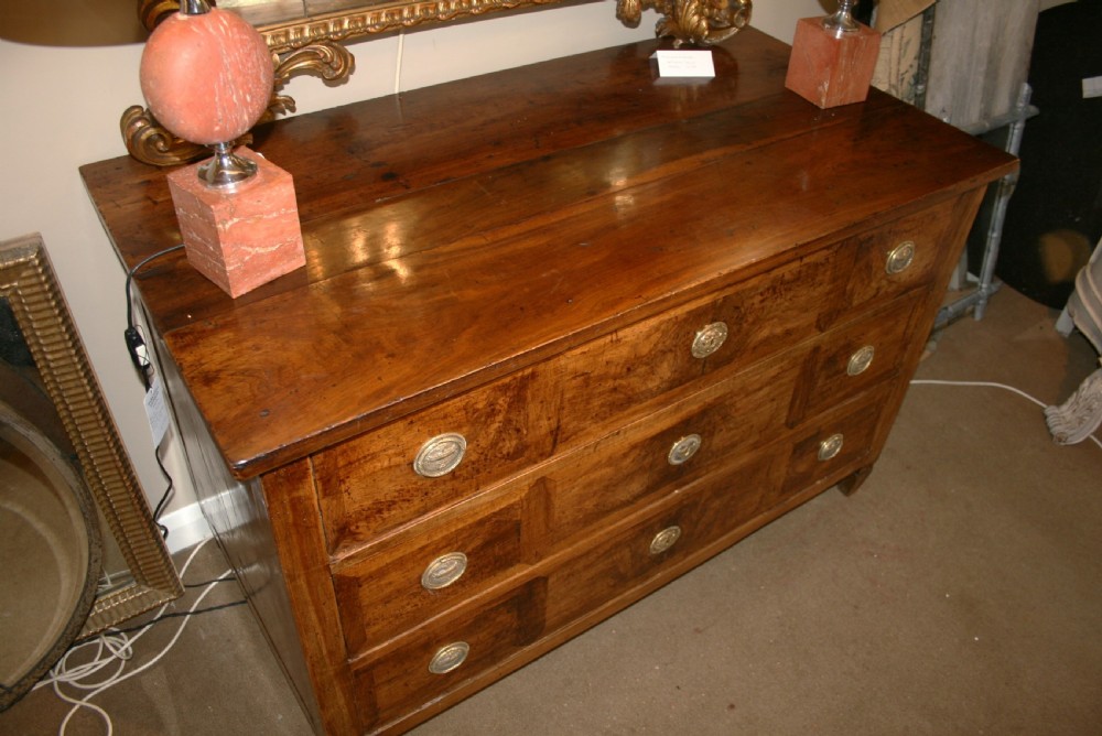 French walnut 18th century commode  View IV