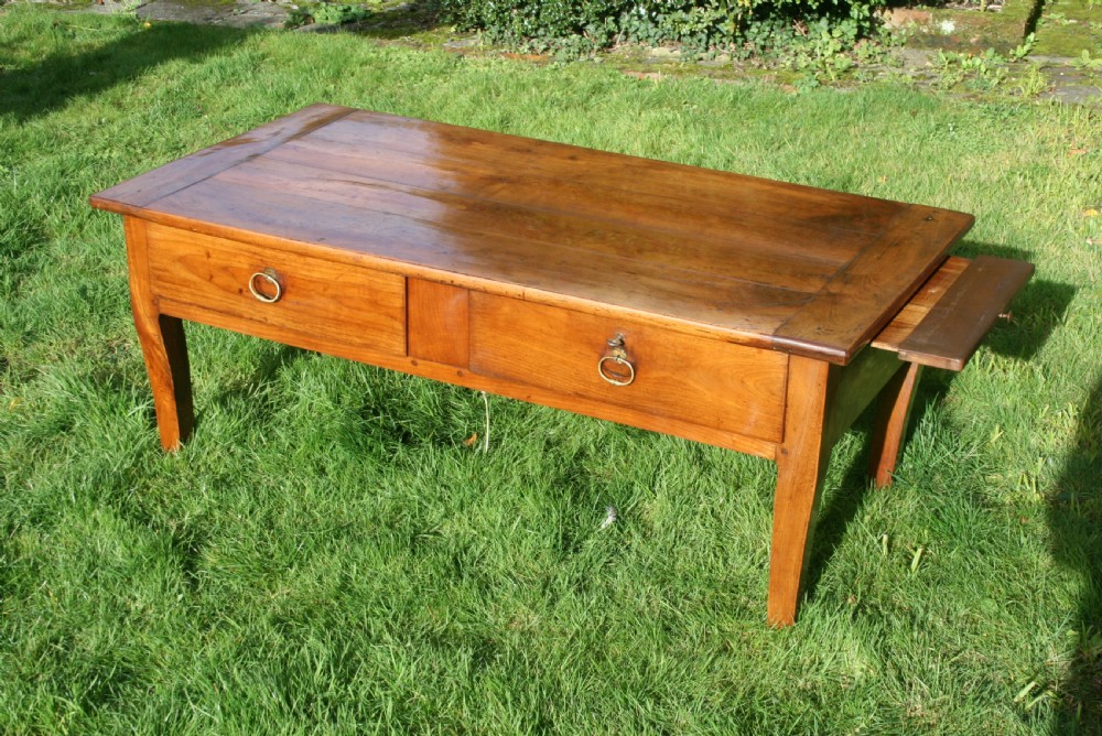 cherry wood coffee table 