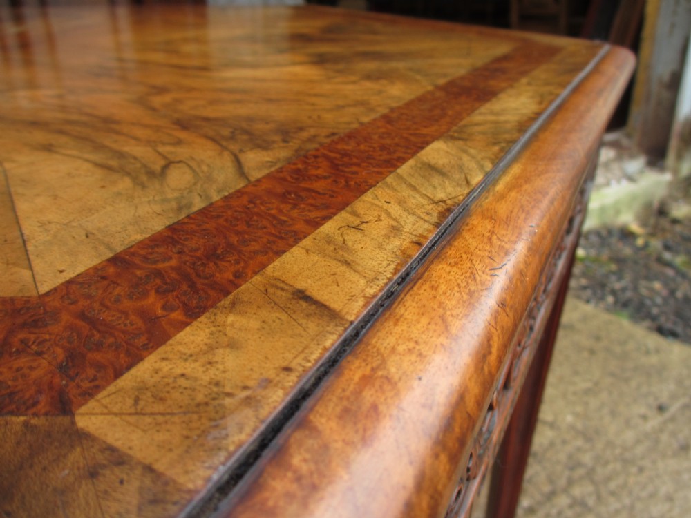 Victorian Walnut And Thuya Burr Hexagonal Occasional Centre Table View VI