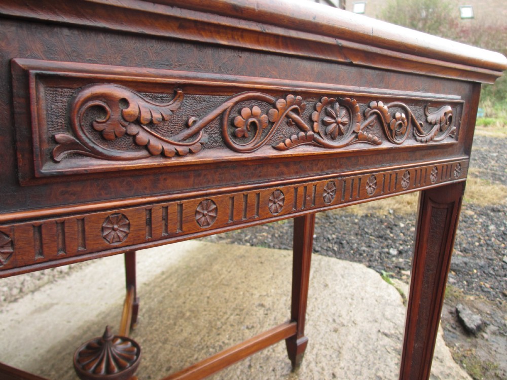 Victorian Walnut And Thuya Burr Hexagonal Occasional Centre Table View VIII