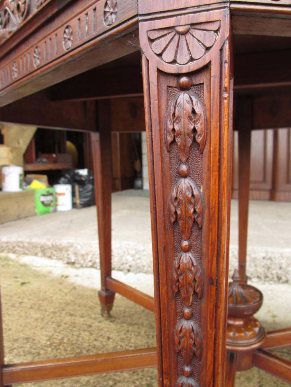 Victorian Walnut And Thuya Burr Hexagonal Occasional Centre Table View XI