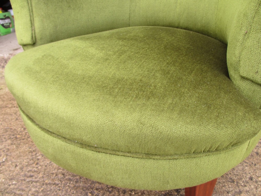 Edwardian upholstered Tub Arm Chair  View V