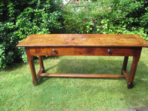 French Cherry-wood Serving Table