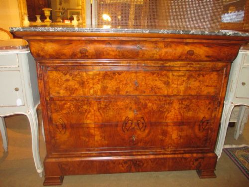 Louis Philippe  Walnut Commode