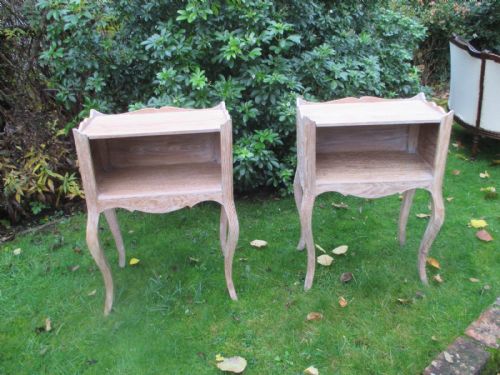 Air of Limed Oak Bedside Tables