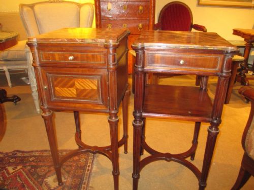 Pair of French Bedside Tables