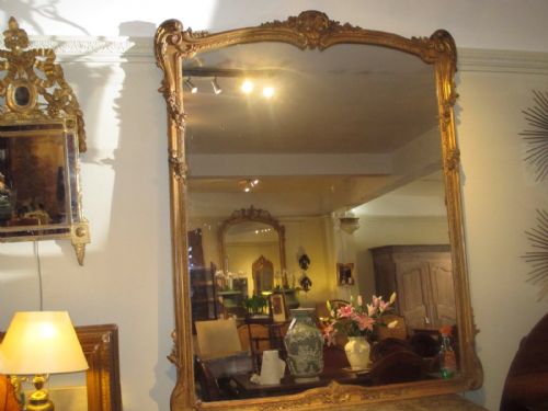 Very Large Gilt Mirror
