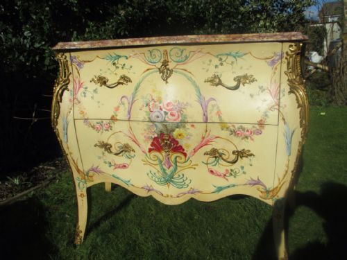 French Painted Commode