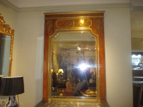 French Painted Mirror