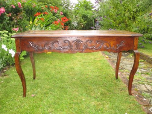 Cherrywood Server, Side Table with Drawer