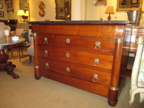French Empire Cherrywood Chest of Drawers