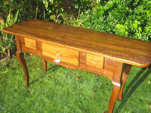 A French Walnut Server or Serving Table