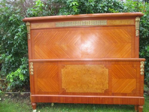 Kingsize Satinwood Bed