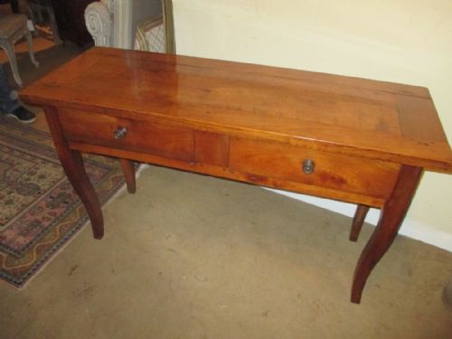 French Cherrywood Server or Serving Table