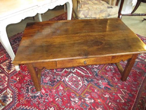 Large Walnut Coffee Table